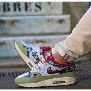 CONCEPTS x NIKE Air Maxi 1 SP Mellow Patchwork Floral Green Sz 10.5 NIB